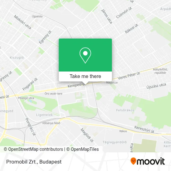 Promobil Zrt. map