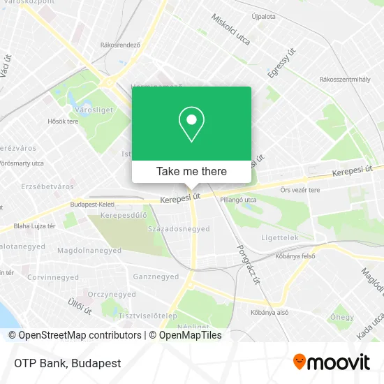 Otp Bank map