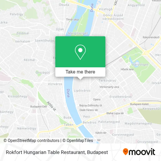 Rokfort Hungarian Table Restaurant map