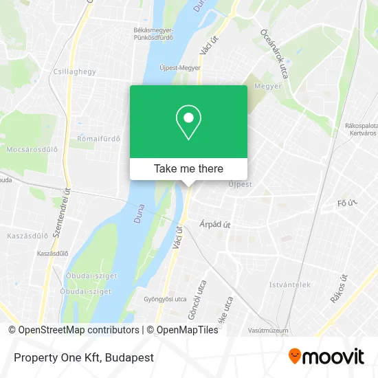 Property One Kft map