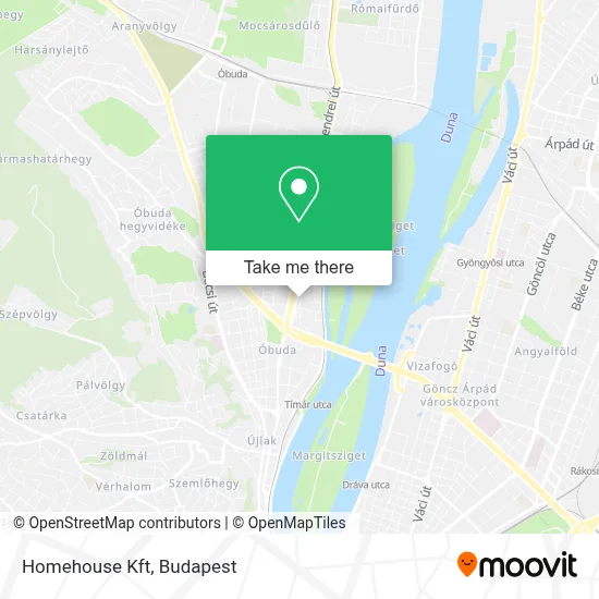 Homehouse Kft map
