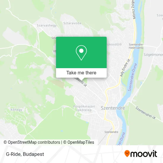 G-Ride map