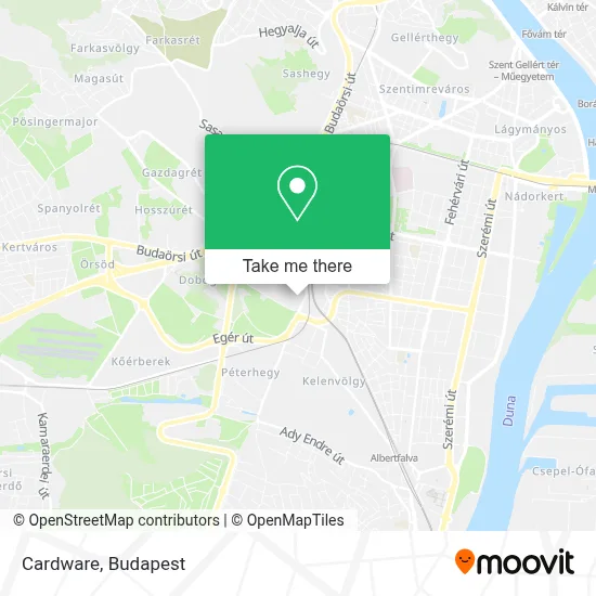 Cardware map