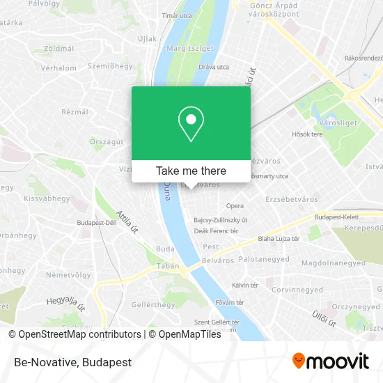 Be-Novative map