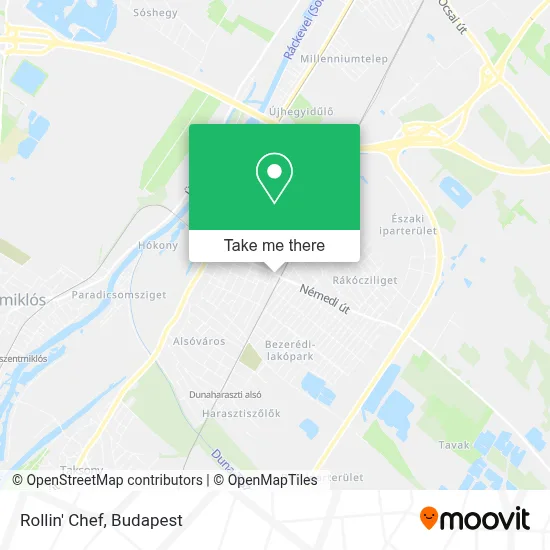 Rollin' Chef map