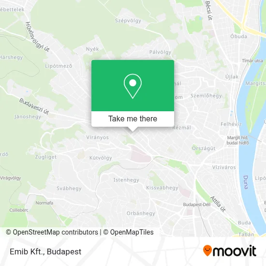 Emib Kft. map
