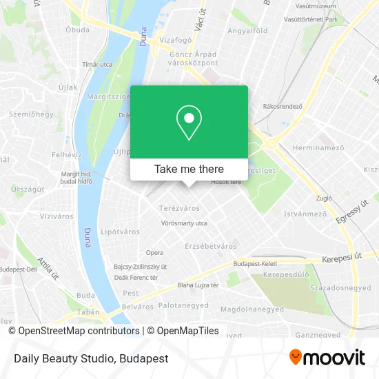 Daily Beauty Studio map