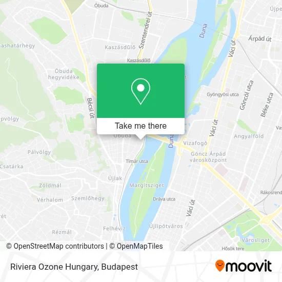 Riviera Ozone Hungary map