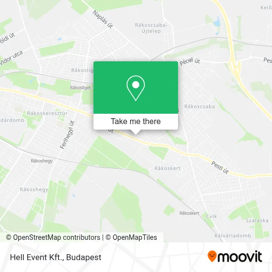 Hell Event Kft. map