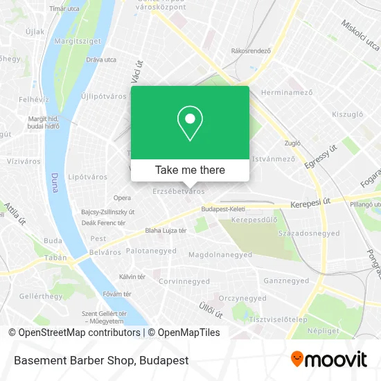 Basement Barber Shop map