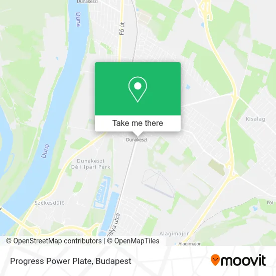 Progress Power Plate map