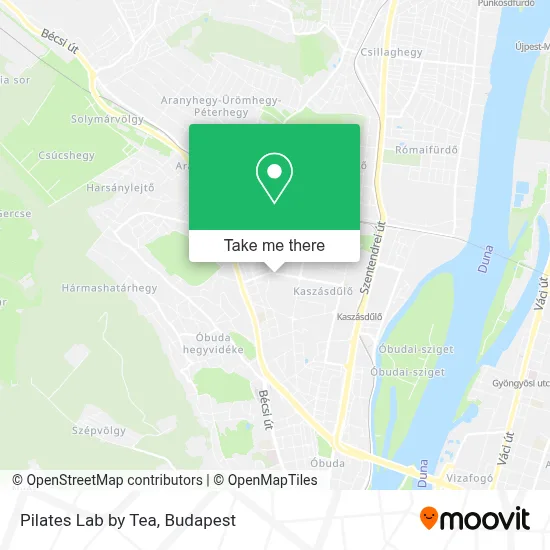 Pilates Lab by Tea map