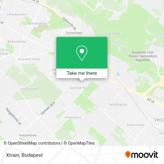 Xtrain map