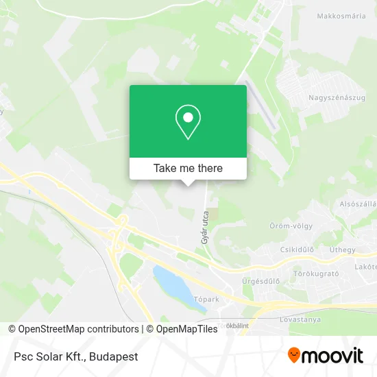 Psc Solar Kft. map
