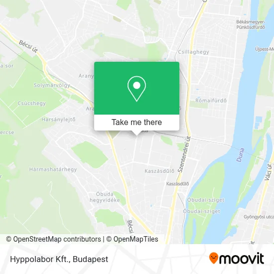 Hyppolabor Kft. map