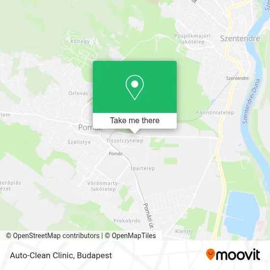 Auto-Clean Clinic map