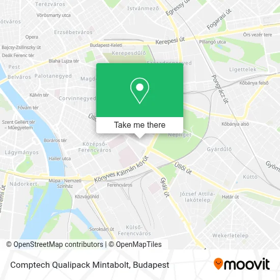 Comptech Qualipack Mintabolt map