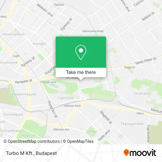 Turbo M Kft. map