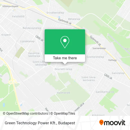 Green Technology Power Kft. map