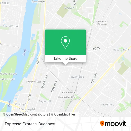 Espresso Express map
