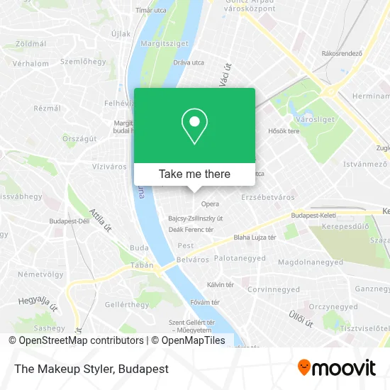 The Makeup Styler map