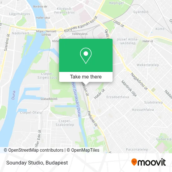 Sounday Studio map