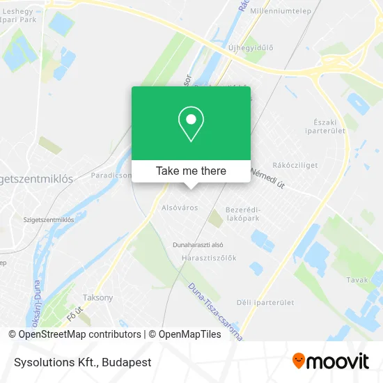 Sysolutions Kft. map