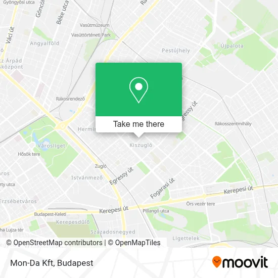 Mon-Da Kft map