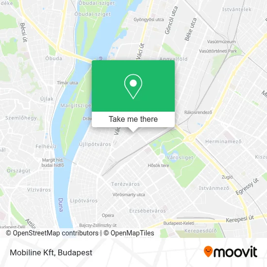 Mobiline Kft map