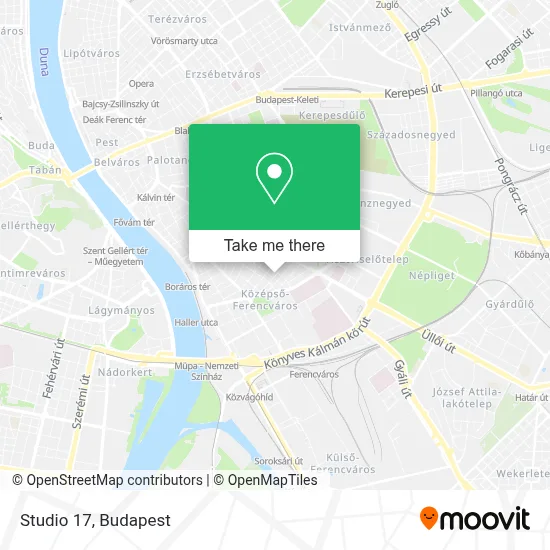 Studio 17 map