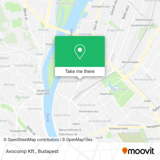 Avocomp Kft. map