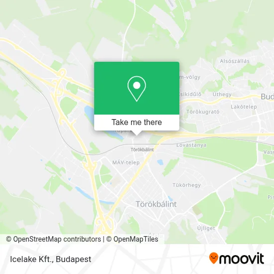 Icelake Kft. map