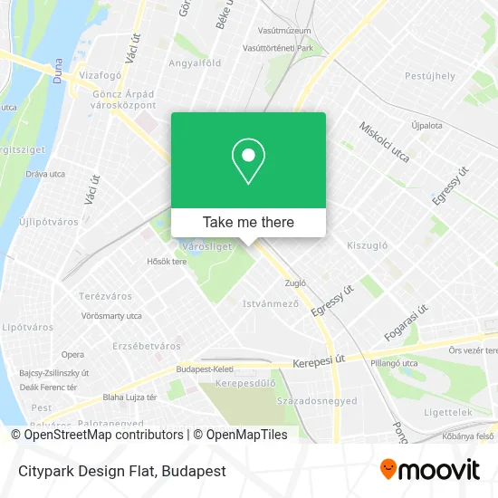 Citypark Design Flat map