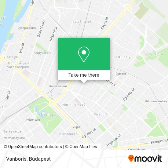Vanboris map