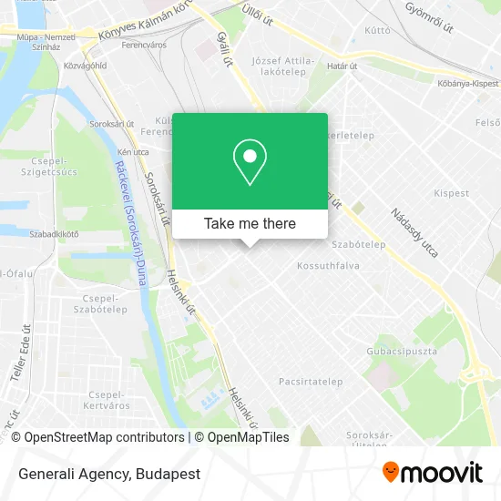 Generali Agency map