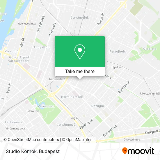 Studio Komok map