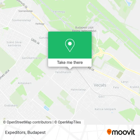 Expeditors map