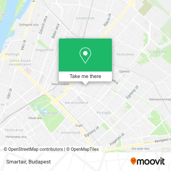Smartair map