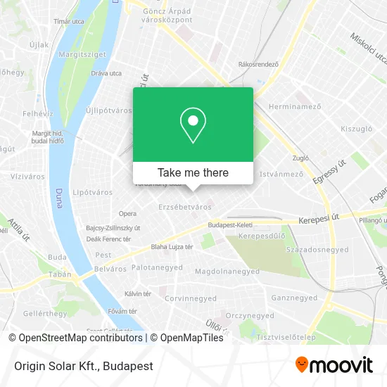 Origin Solar Kft. map