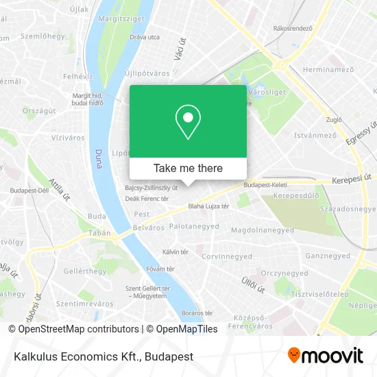 Kalkulus Economics Kft. map