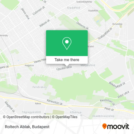 Roltech Ablak map