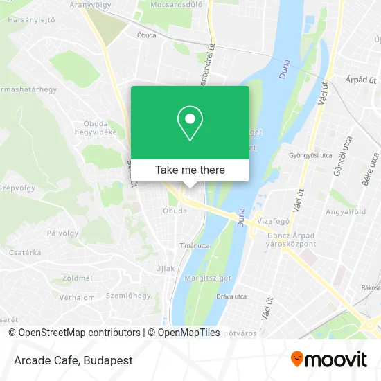 Arcade Cafe map