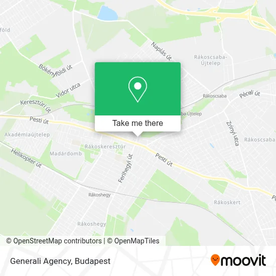Generali Agency map