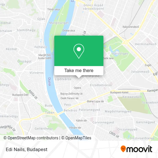 Edi Nails map