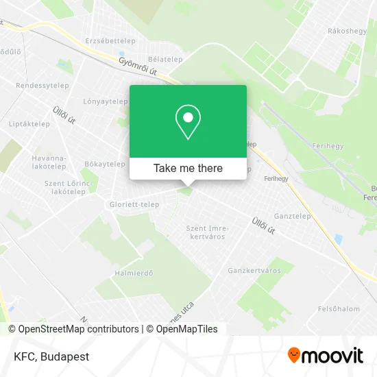 Kfc map