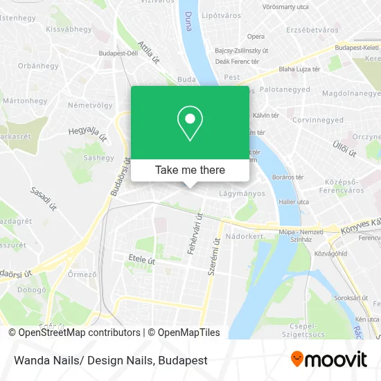 Wanda Nails/ Design Nails map