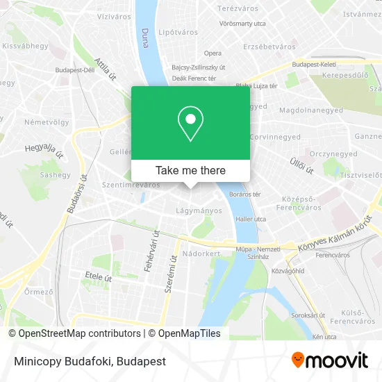 Minicopy Budafoki map