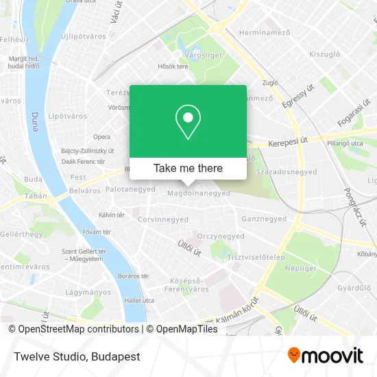 Twelve Studio map