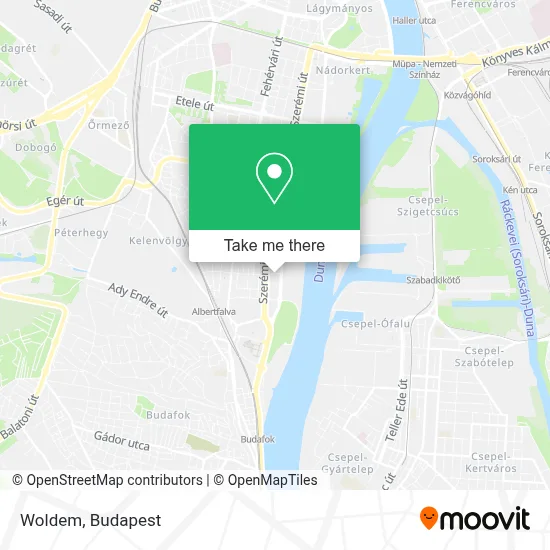 Woldem map