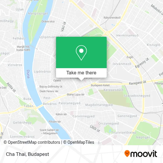 Cha Thai map